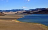 Озеро Дунд-Нуур, изображение ландшафта.